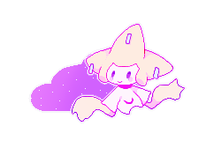 goobell:  i didn’t have internet today so i doodled a jirachi