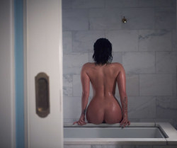 sexintelligent:  Demi Lovato by Patrick Ecclesine for Vanity