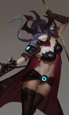 league-of-legends-sexy-girls:  Vayne 