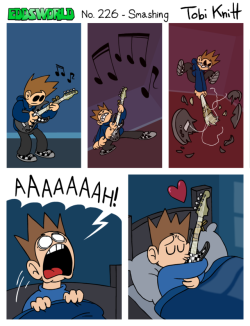 eddsworld:Drop the bass!This comic was written and illustrated