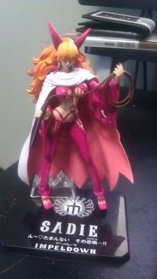 Got another figure today.  Dat Sadie.  I’m not a big