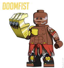 avastindy: “Rising Uppercut!”Doomfist from Overwatch as a