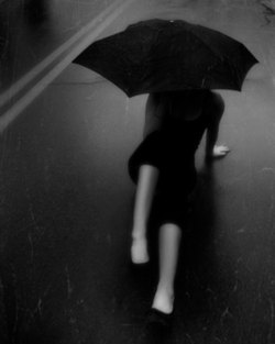 Women and Umbrella 8'x10’ by Seth Miller, Fine Art Photography