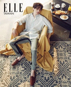 stylekorea:Lee Dong Wook for Elle Taiwan  March 2018. Photographed