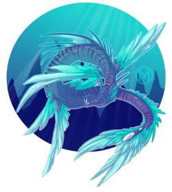 underappreciateddragonart:  Water Dragon by Mythka