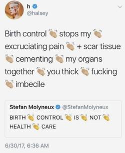 wilwheaton:  (via Birth control actually is (or can be) healthcare