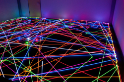digg:This is what happens when you attach LEDs to your Roombas.