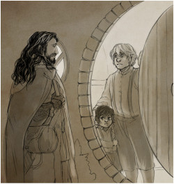 kaciart:  Minu and Art had suggest Thorin getting lost on his