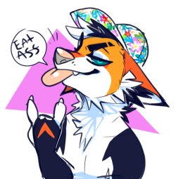 allosaurex-furs:I bought this dumb floral hat from walmart and i’m 10% extra 