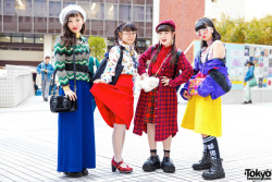 tokyo-fashion:Japanese high school students 16-year-old Riripon,