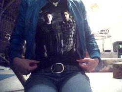 that’s right, I went and got myself a Supernatural t-shirt