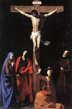 allegoryofart:  Crucifixion, Nicolas Tournier, c. 1635