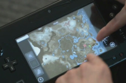 ssb4dojo:  The Map of Zelda Wii U.   For perspective, takes