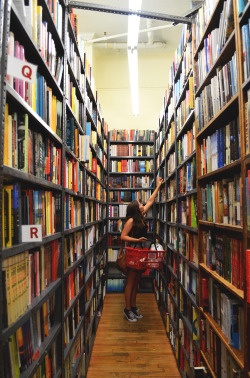 bookswithbenefits:  Book shopping at The Strand NY 