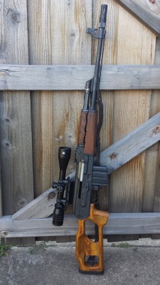 russkiegunny:  My nearly completed Zastava M77 .308 DMR project.