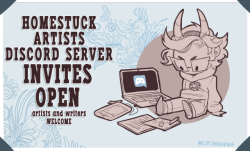 homestuckartists: INVITES ARE OPEN FOR A LIMITED AMOUNT OF TIME!