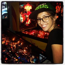 Uhhhh I am not good at pinball. But someone let me on a league