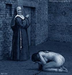 Ok - this is a lovely print and jibes with my kink for blasphemy.