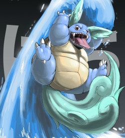 youngjusticer:  Al numero ocho is the 2nd form of Squirtle, which