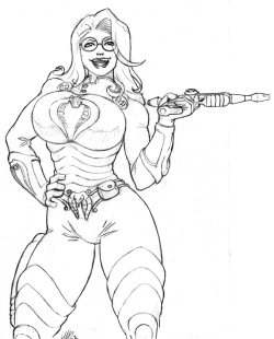 gideonscorral:  My first real comics/cartoon crush. Skin tight