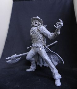 darksoulsartblog:  Bloodborne - Gascoigne Shinpu (Gill Gill)Scale