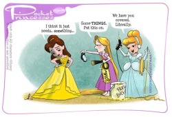 amymebberson:  Pocket Princesses 195: New Dress Please reblog,