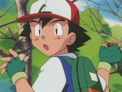 every-ash: Very cute boy being rudely interrupted during his