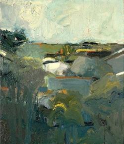 Elmer Bischoff (Berkeley, California, 1916 - 1991); Houses and