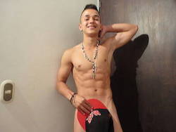 Check out our new Latin twink boy Dominik Ryan he already is
