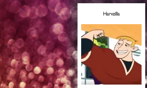 harvzilla:  Gave the site a bit of a visual update. What’s TF without copious amounts of glitterWhat do people think? 