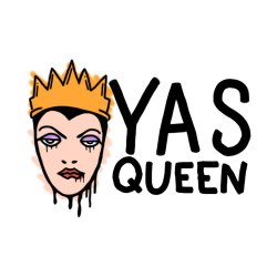 teepublic:  Yas Queen by honorary_android  Broad city