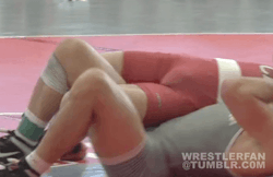 wrestlerfan:  Taking it to the next level 😜 More @ http://wrestlerfan.tumblr.com