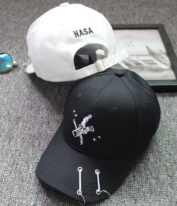 nobodycould: Tumblr Top Sale Fashion Hats  Astronaut NASA   Embroidered