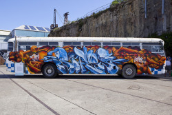 caspacam:  Sofles - Ironlak Bus (Cockatoo Island 2011) by Ironlak