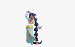 indivisiblerpg:    Thorani’s hair constantly produces a magical,