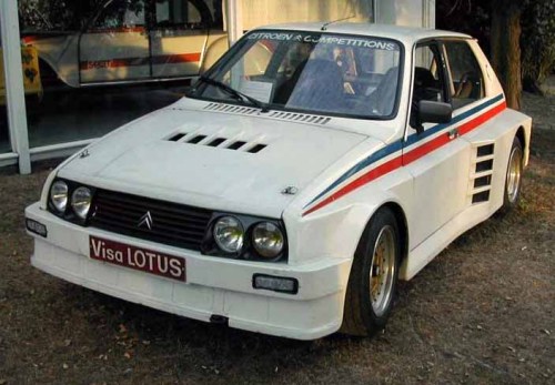 carsthatnevermadeit:  Citroen Visa Lotus, 1982. Citroenâ€™sÂ â€˜Genesis Projectâ€™ was their attempt to compete in the early 80s World Rally Championship Group B. Lotus built two prototypes using the mid-engined/rear wheel drive Esprit chassis and their