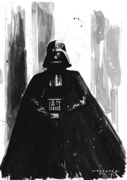 son-of-dathomir: Darth Vader by Ricardo Drumond  