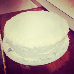 Hey y'all! I baked a cake!!!