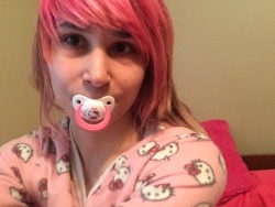 crossdressingprincess:  I finally got it !!!  My dream pacifier