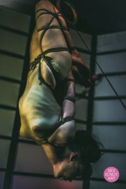 andreagestalta:  Performing at Bound Rigger: Andrea / Model: