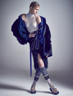 stormtrooperfashion:Nastya Sten in “Desconstruindo A Geixa”