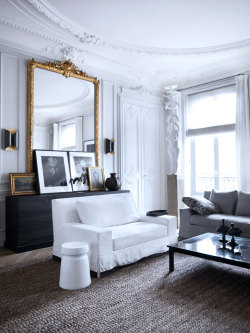 georgianadesign:  Renovation of a 19th century Paris apartment.