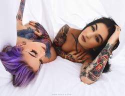 thatattoozone:  Ally Dollhouse And   Vxmpire Suicide  