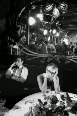 inneroptics:    Jean Seberg -Bonjour Tristesse at Maxim’s restaurant