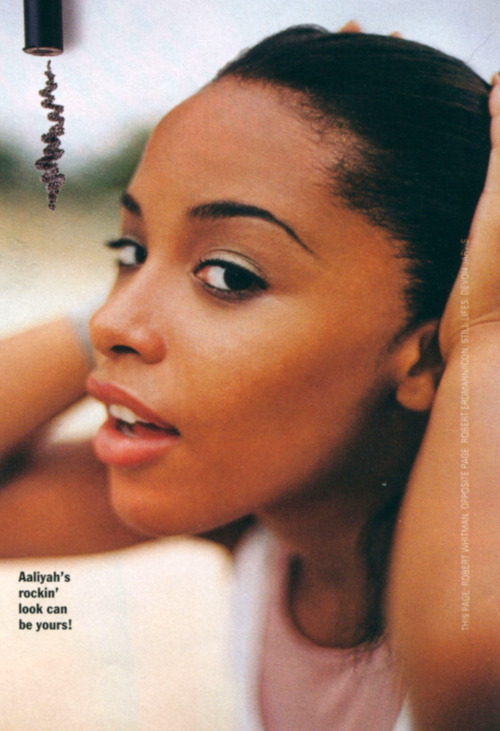 queen-aaliyah:  Aaliyah for YM Magazine, April 1998 