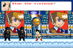 pixelclash:  “Stop the violence!” -  Astro Boy: