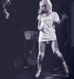 vaticanrust:Debbie Harry on stage with Blondie