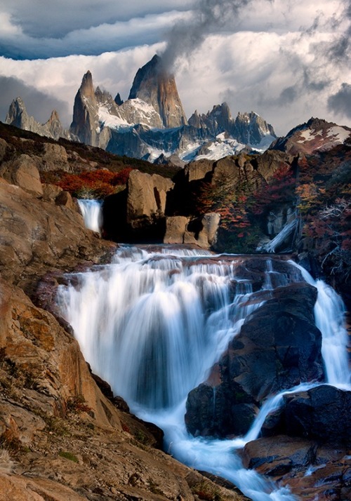 Head in the clouds (Mt. Fitz Roy, Patagonia, Argentina)