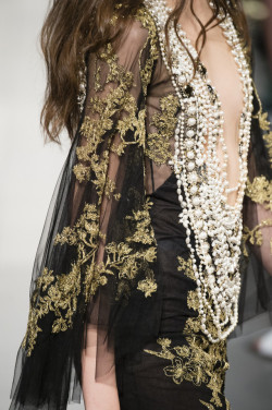 fashionsprose:Details at Marchesa RTW S/S 2018