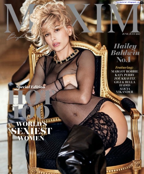   Hailey Baldwin - Maxim USA 2017 Junio Julio (50 Fotos HQ)Hailey Baldwin semi desnuda en la revista Maxim USA 2017 Junio Julio. Teniendo en cuenta su brillante perfil de Instagram con casi 10 millones de seguidores, no es raro que Hailey Baldwin sea